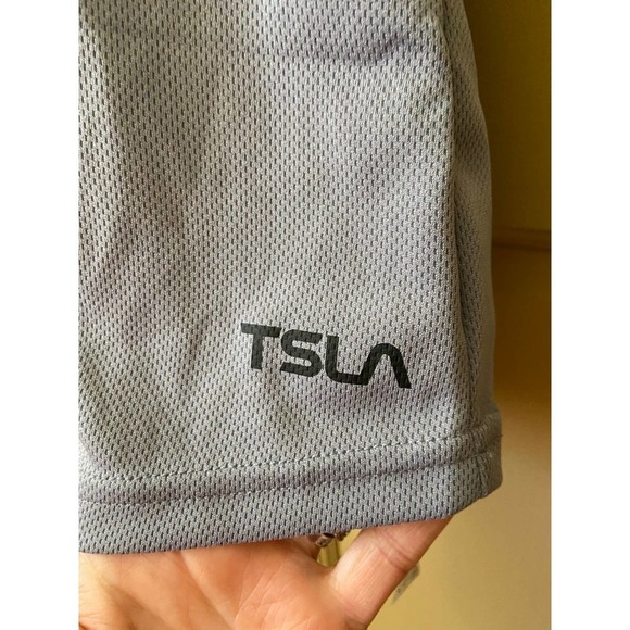 TSLA Gray Muscle Tank Top Men's Size Small EUC - Picture 2 of 5